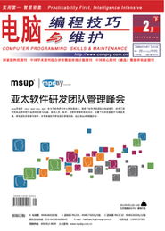 電腦編程技巧與維護(hù) 軟件開(kāi)發(fā)高效實(shí)踐指南