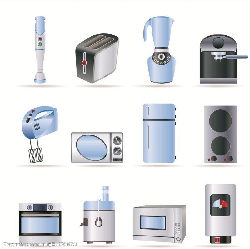家電矢量圖圖片素材